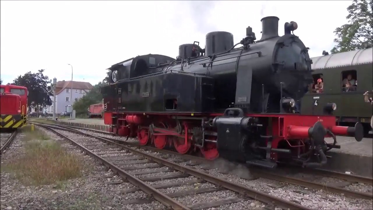 Dampflok- und Bahnpostfest des Museums-Eisenbahn-Club Losheim am See (MECL) am 05.08.2017