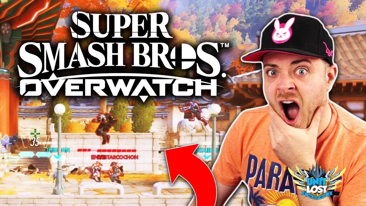 Overwatch Super Smash Bros Edition! INSANE Overwatch Workshop!