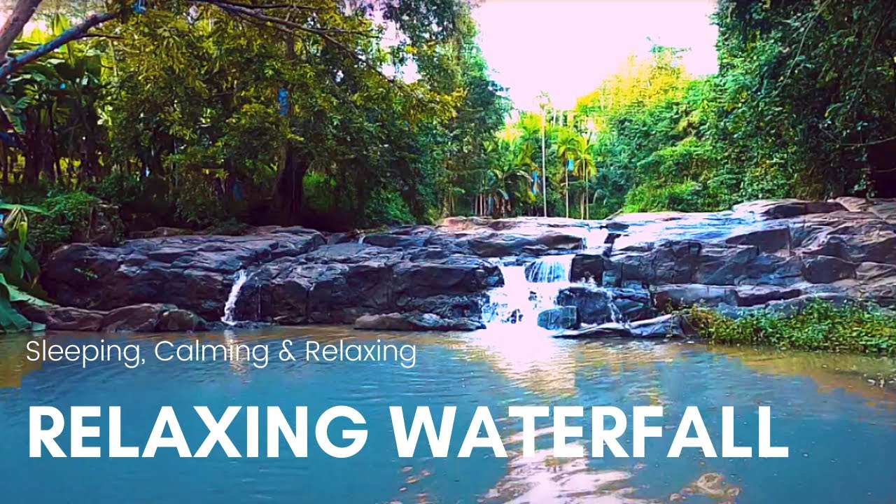 Relaxing Sounds - Relaxing Waterfall Nature Sounds for Sleep - White Noise for sleeping - meditation