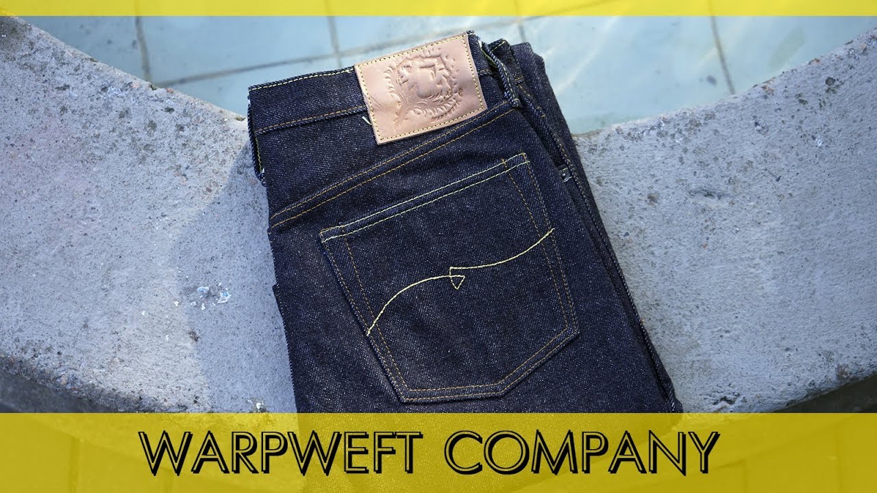 WarpWeft Company - Новый деним-бренд / Japanese Denim,  Made in Indonesia!
