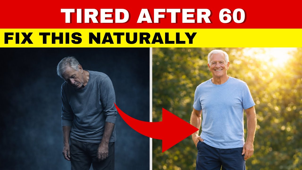 How to Boost Energy Naturally After 60 (Before Fatigue Steals Your Independence)