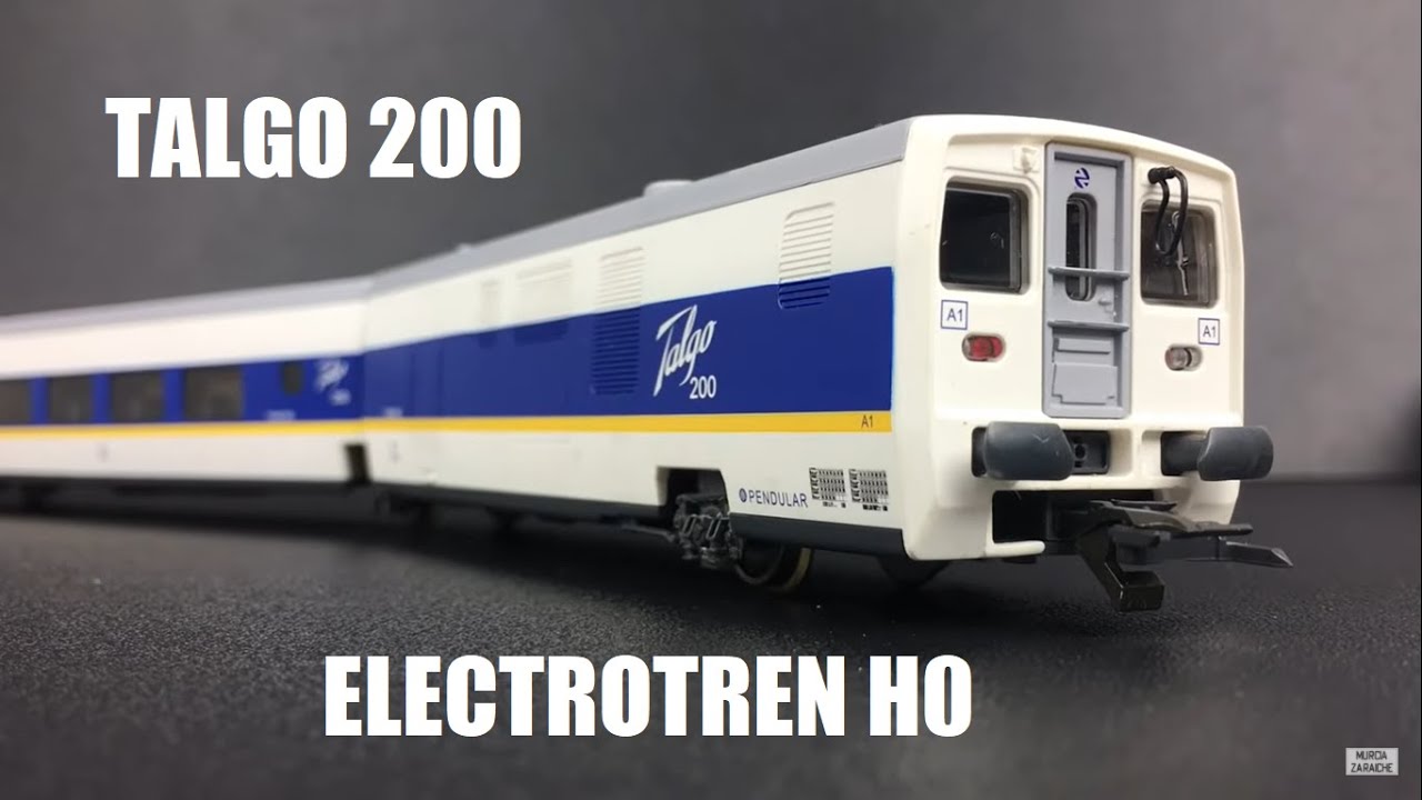 Talgo 200. &Eacute;poca V. Electrotren 3203, 3221, 3222 y 3223 con El Taller del Modelista (DESCATALOGADO)