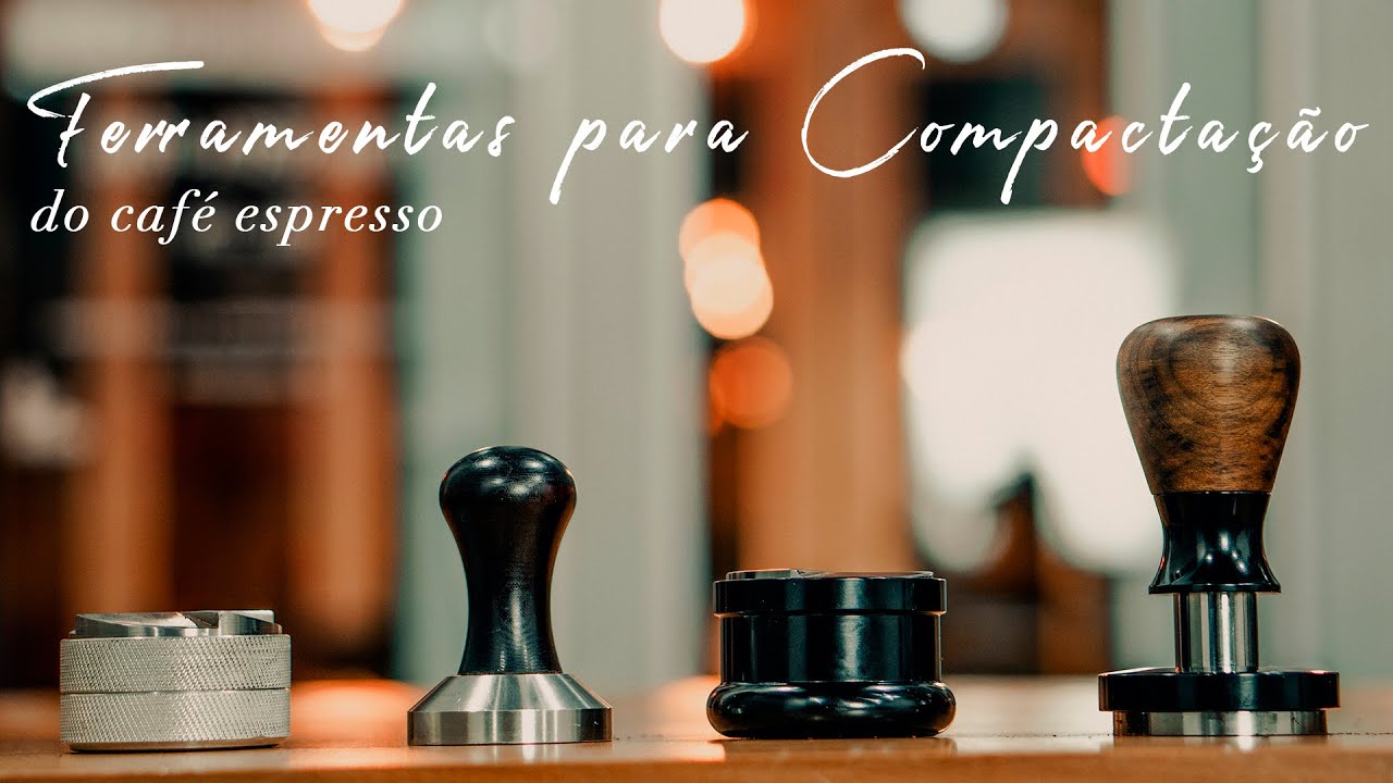 FERRAMENTAS PARA COMPACTAÇÃO DO CAFÉ ESPRESSO (TAMPER)