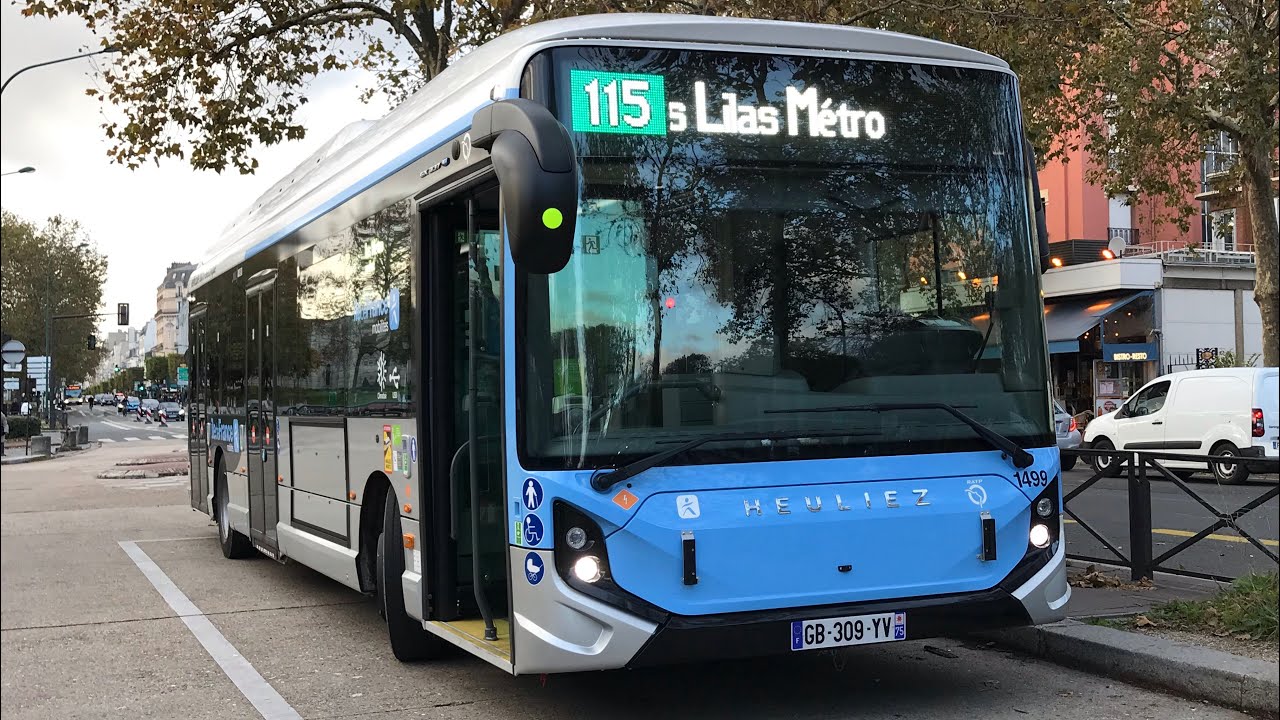 RATP - Ligne 115 - Heuliez GX337 nº1499