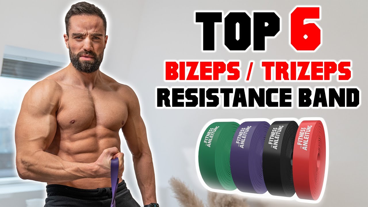 Bizeps & Trizeps | Die BESTEN ARMÜBUNGEN mit dem Resistance Band