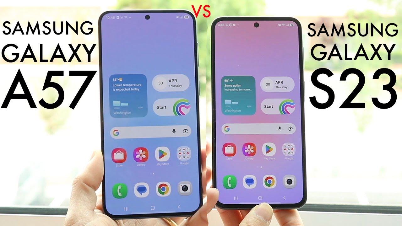 Samsung Galaxy A57 против Samsung Galaxy S23! (Сравнение) (Обзор)