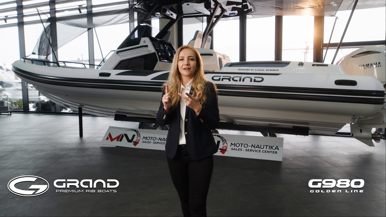 GRAND Golden Line G980 + 2x YAMAHA F350 DBW/SBW - Walkthrough video