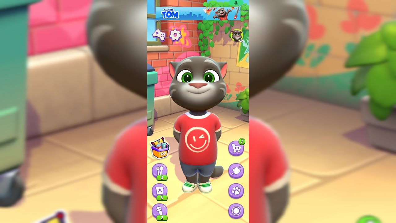 Talking tom cat game #live