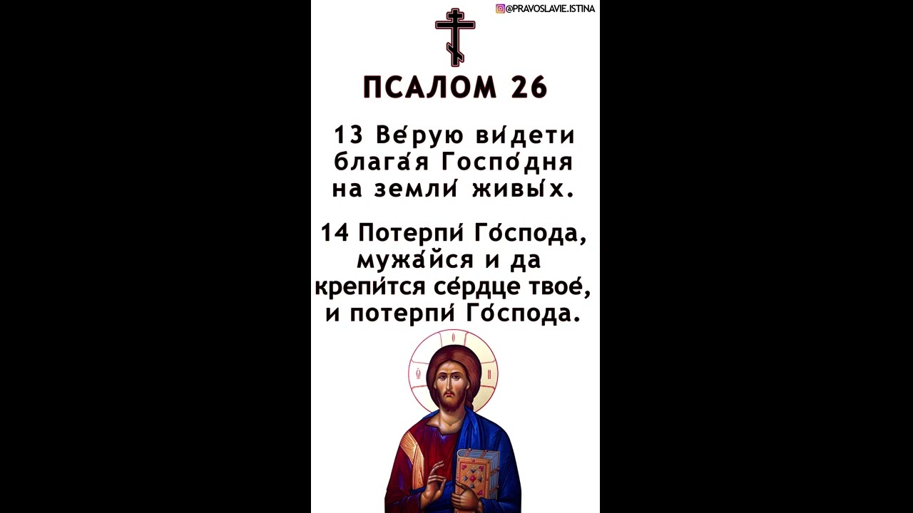 Защитные Псалмы 26, 50, 90; Богородице Дево, Радуйся!