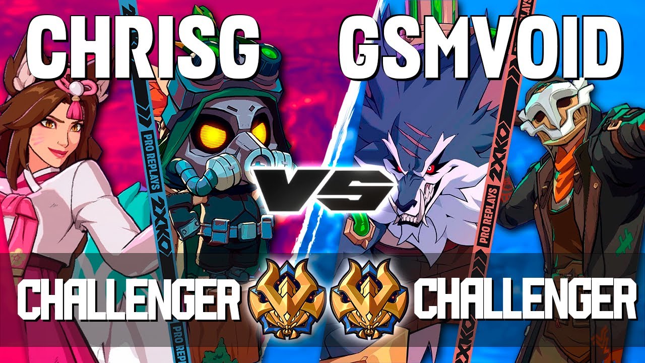 2XKO ▰ CHRISG (Teemo-Ahri) vs GSMVOID (Warwick-Ekko) ▰ 2XKO Pro level replays