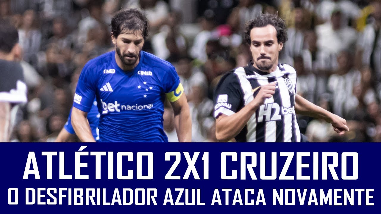 ATLÉTICO 2X1 CRUZEIRO - CAMPEONATO MINEIRO