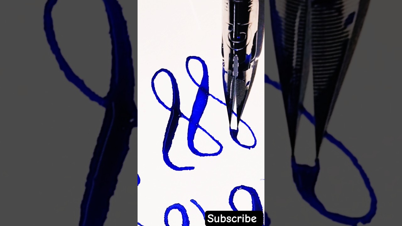Flex nib strokes  
