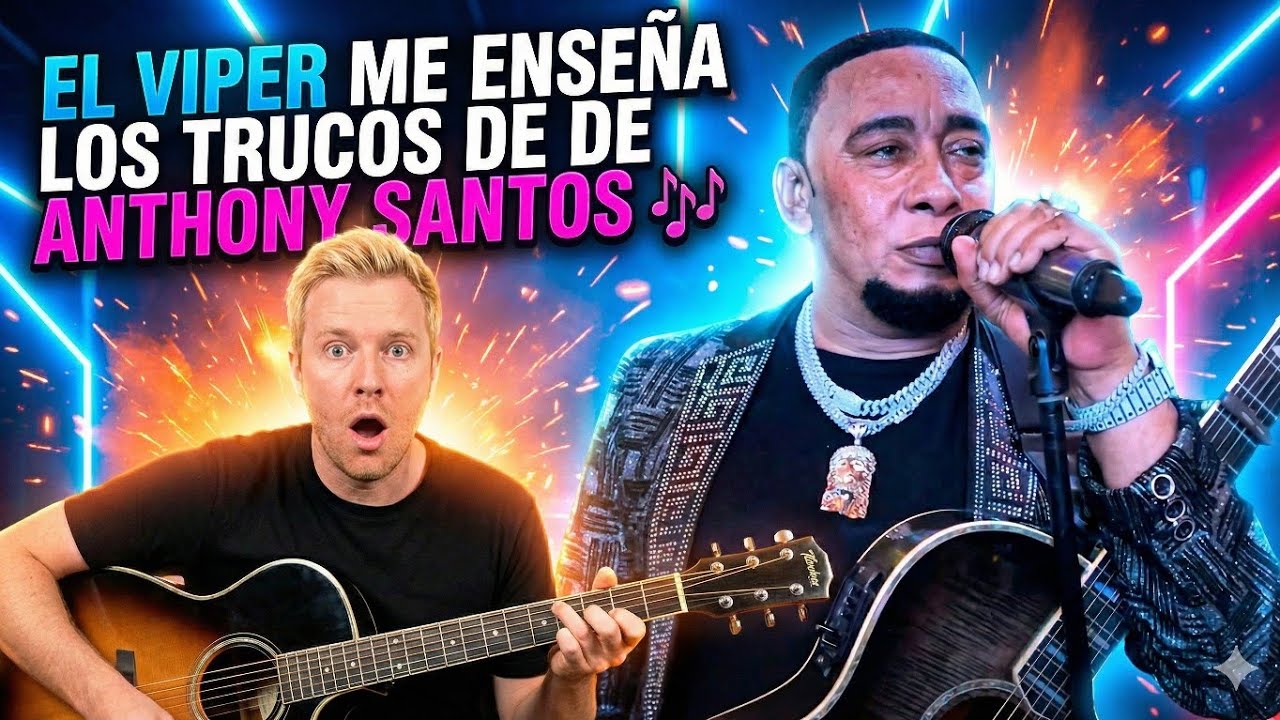 El Viper Me Enseña Los Trucos De Anthony Santos 🎶 
