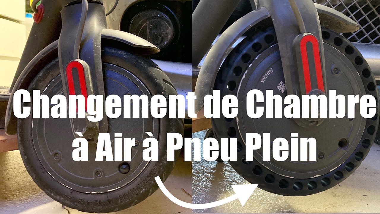 Comment installer des pneus plein sur M365.
