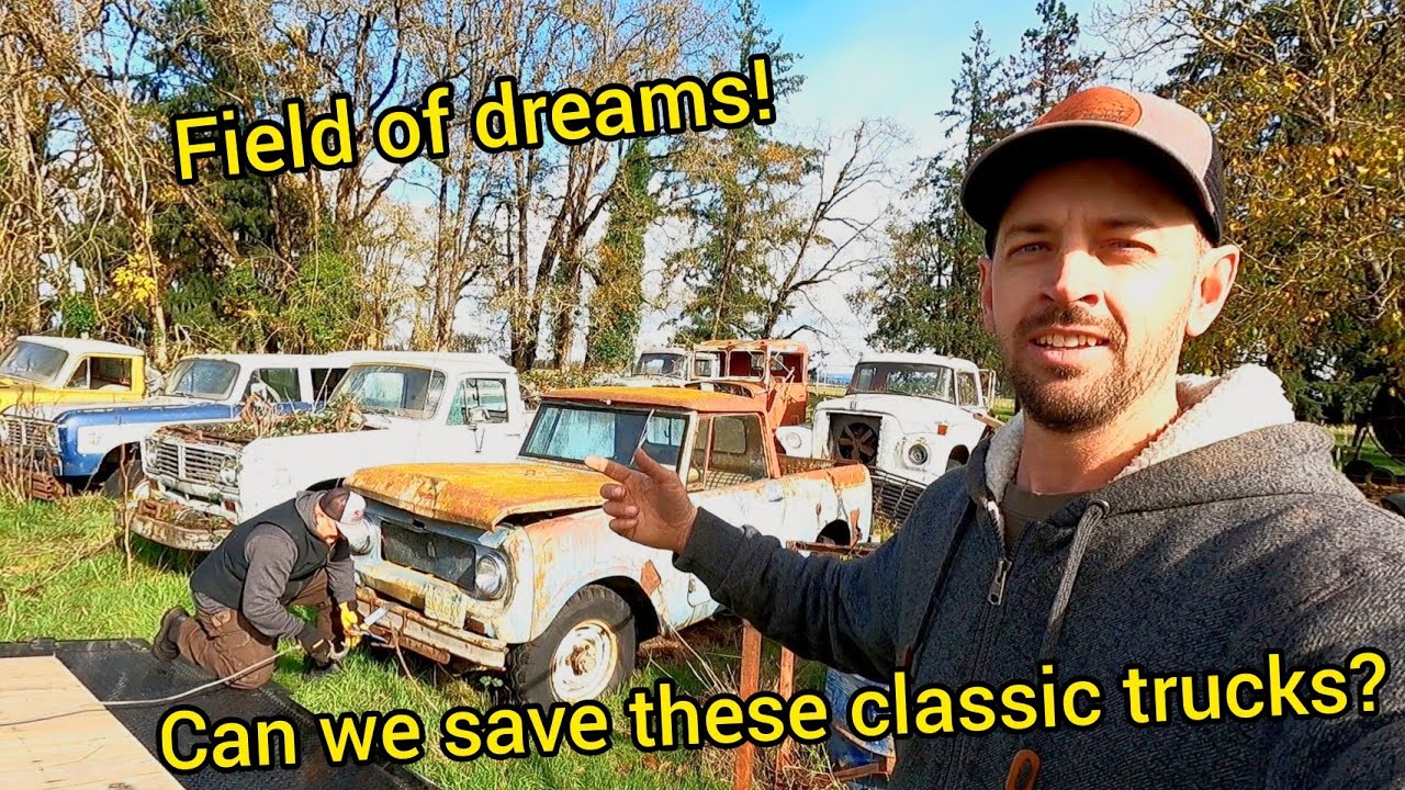 Rescuing classic trucks!  Going picking at a 150 year old ranch!