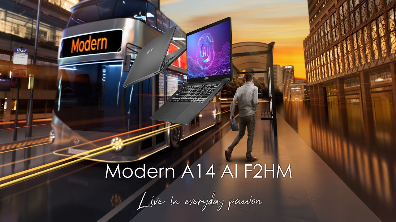 Modern A14 AI F2HM &mdash;Live in Everyday Passion | MSI