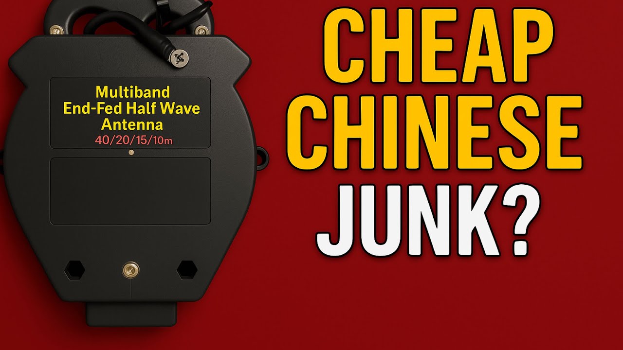 Is The JYR4010 End Fed Halfwave Antenna Worth It? My Verdict!
