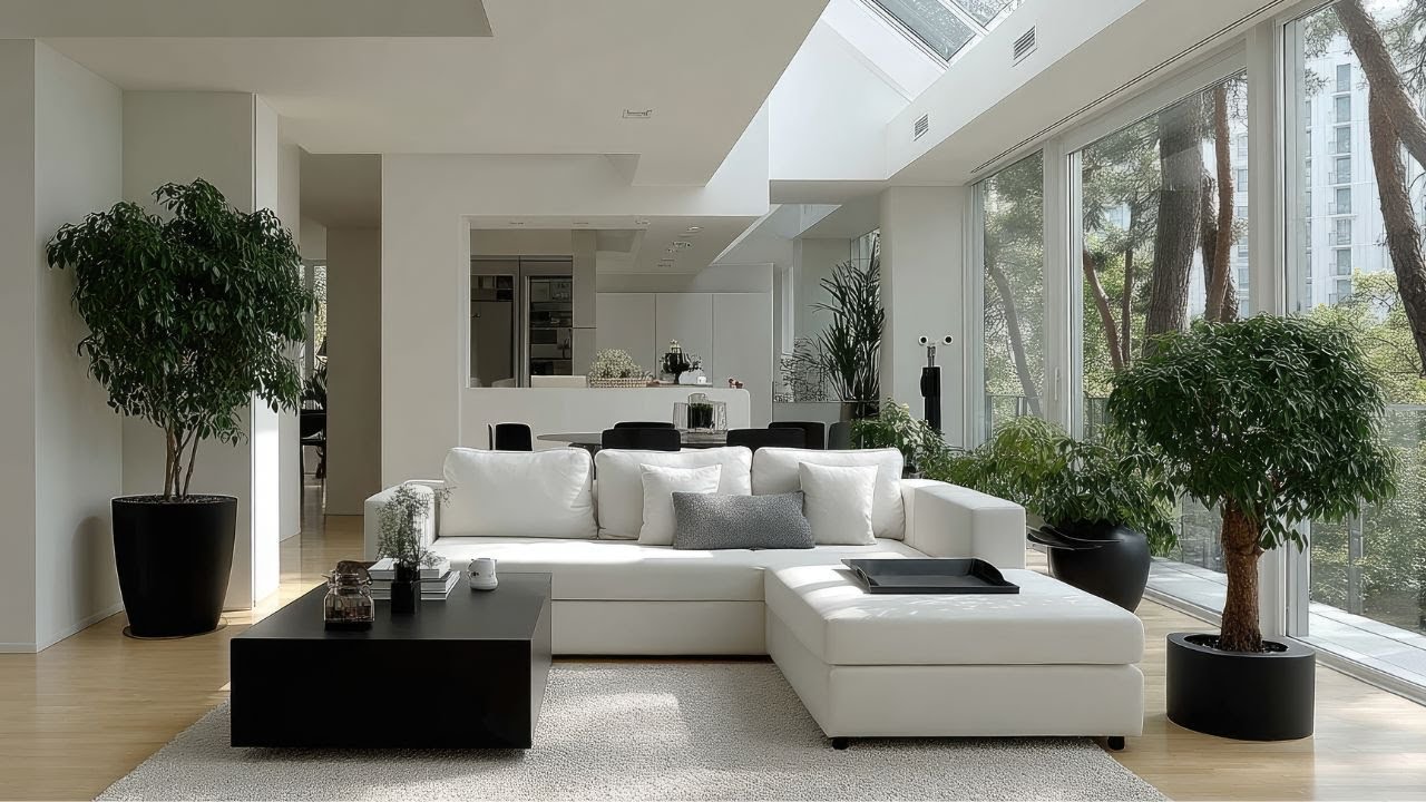 Inside a Serene Modern Minimalist Home | Where Light and Silence Shape Space