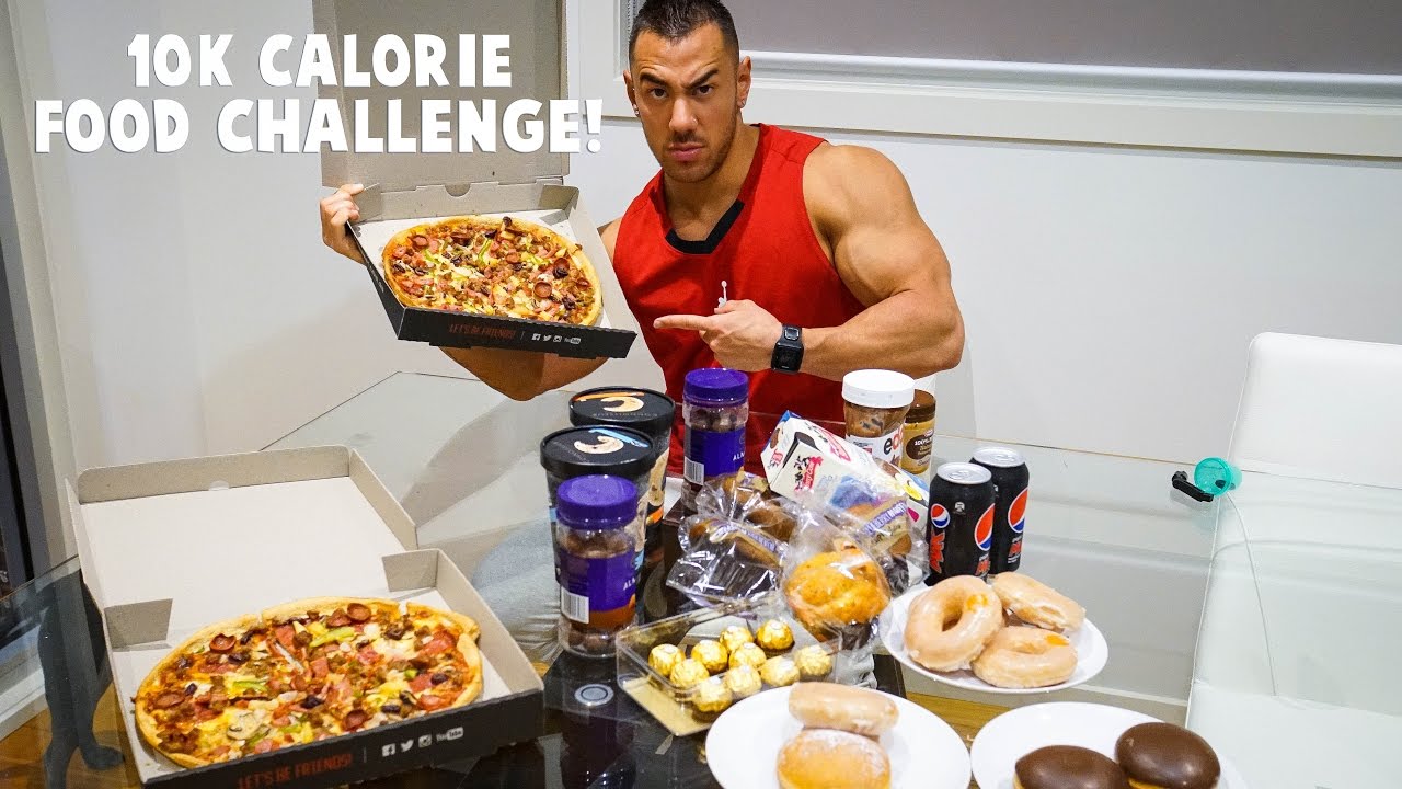 10K CALORIE CHALLENGE | EPIC CHEAT DAY | MAN VS FOOD!