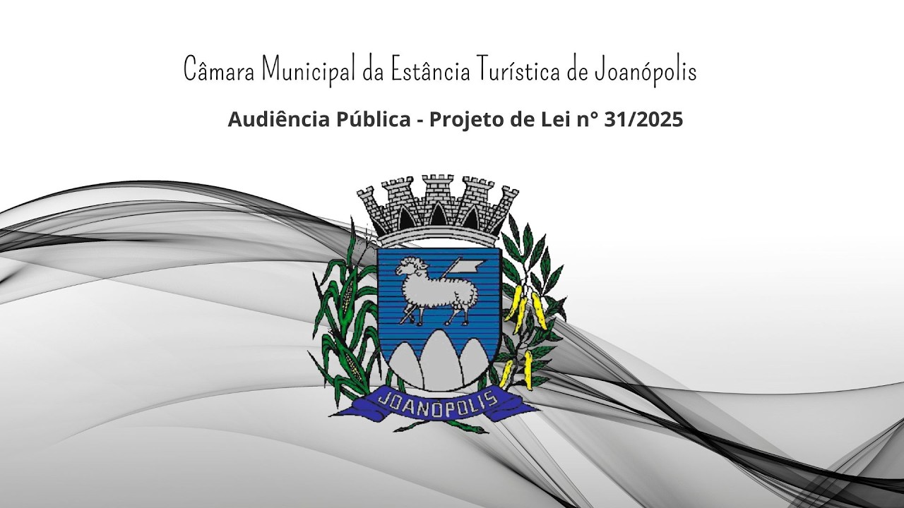Transmissão ao Vivo - Audiência Pública - Projeto de Lei n° 31/2025 em 26/02/2026