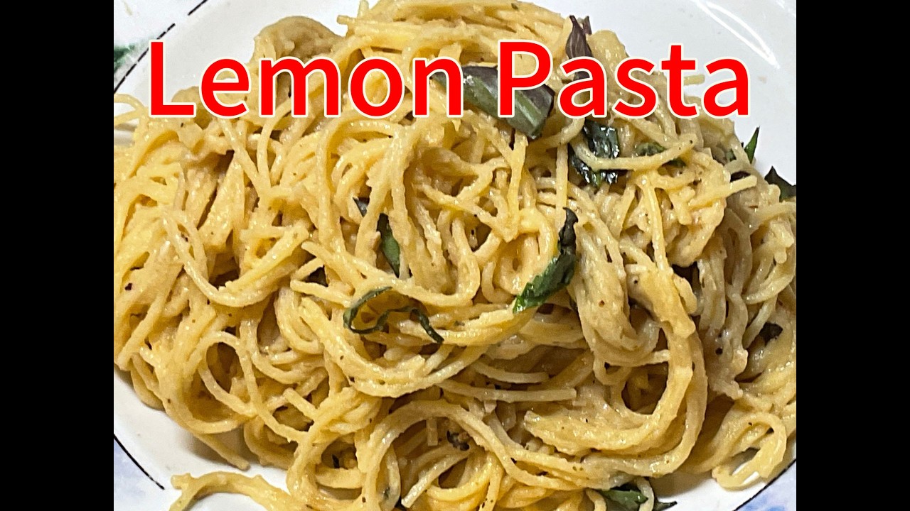 My husband easy lemon pasta recipe