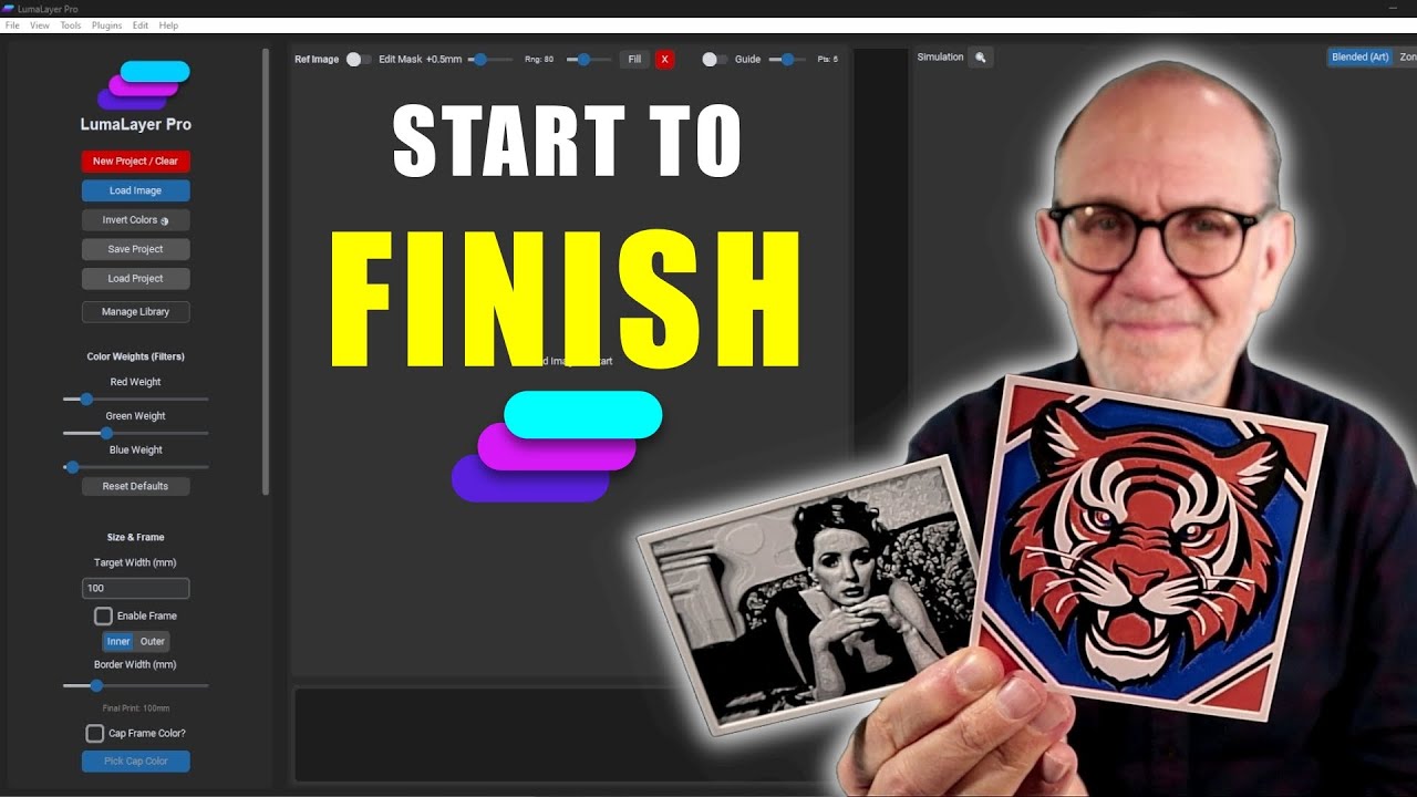Filament Painting Start to Finish: The LumaLayer Workflow (Free Version)