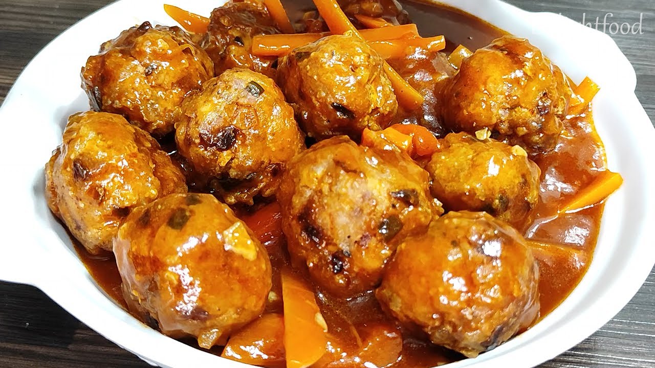 Sweet and Sour Meatballs