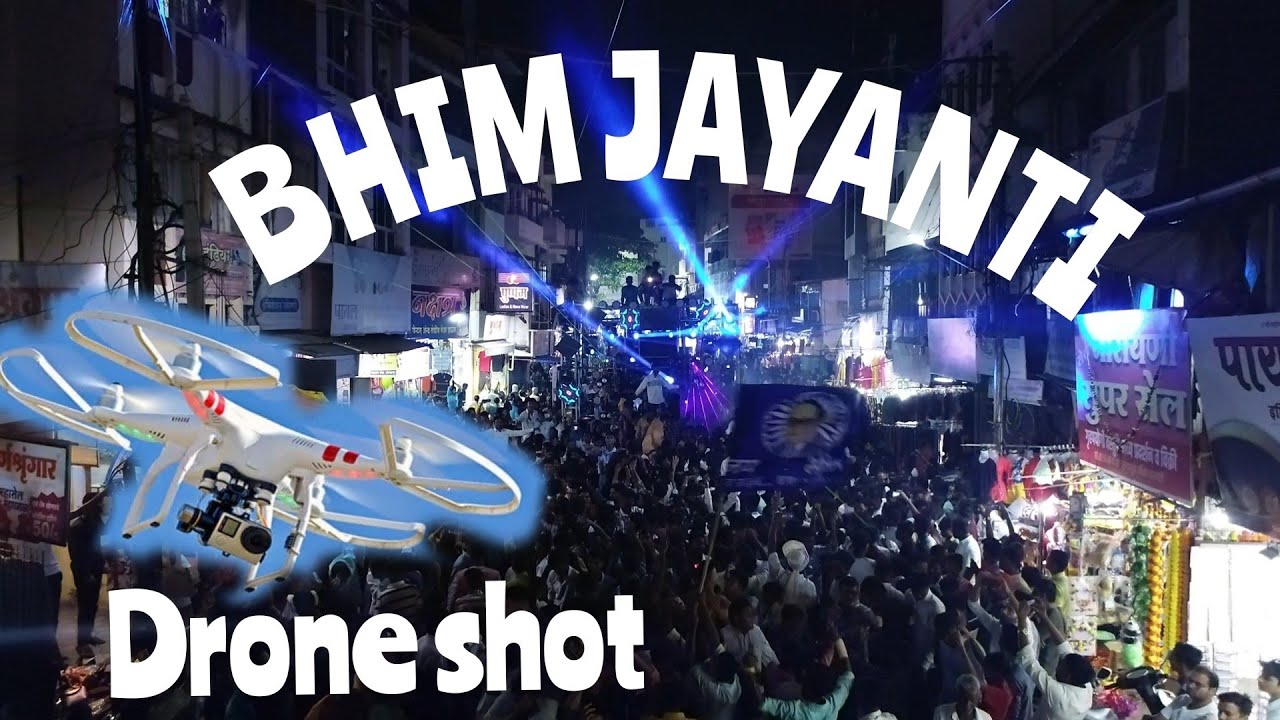 BHIM JAYANTI, drone shot special, kolhapur, siddharth nagar. bhim jayanti 2022