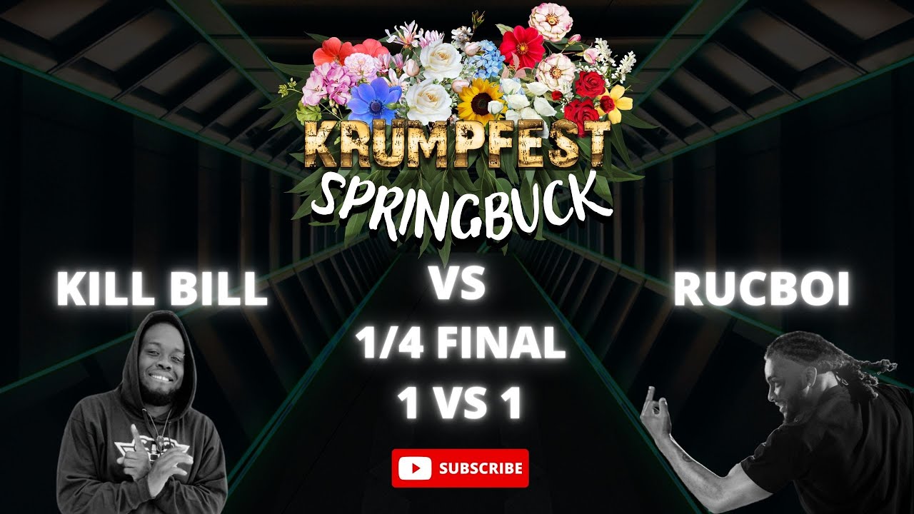 KRUMPFEST SPRINGBUCK 2023 : 1/4 FINAL 1 VS 1- KILL BILL VS RUCBOI