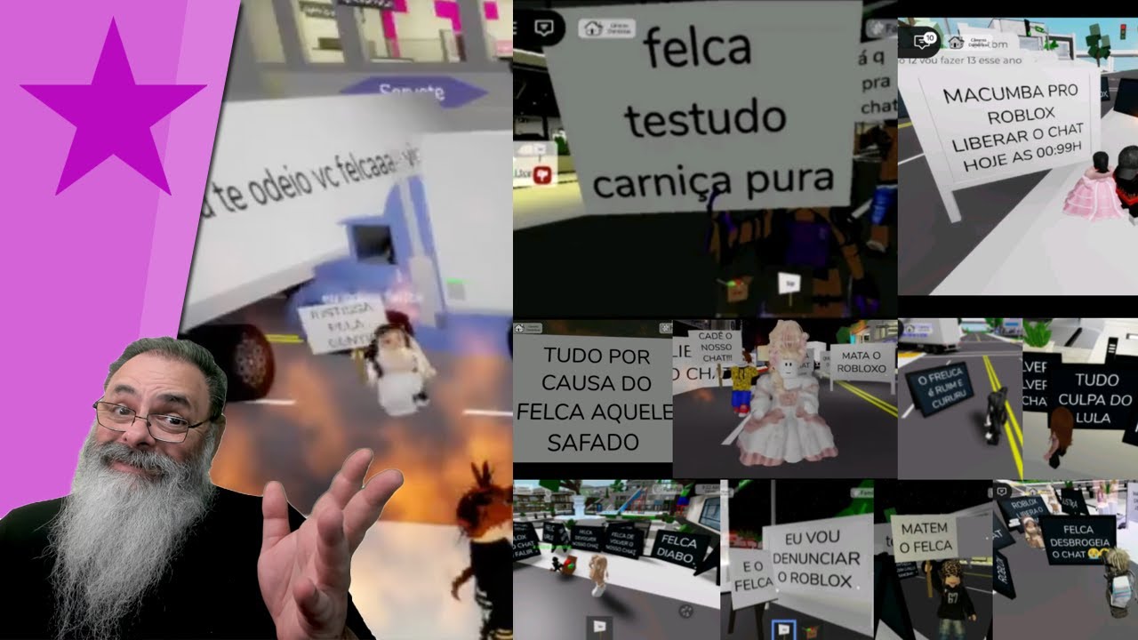 ROBLOX se ADAPTA a LEI FELCA e PROIBE CHAT de CRIAN&Ccedil;AS que se REVOLTAM contra FELCA e o GOVERNO
