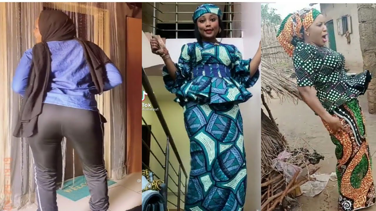 Gasar rawar matan hausawa 2 tiktok video Hausa girl