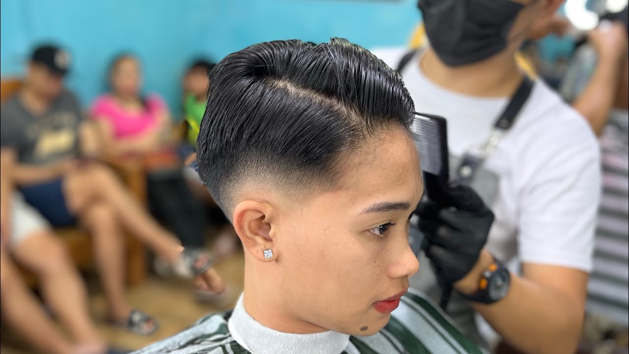 CRIMINOLOGY HAIRSTYLE FOR GIRLS GOODBYE LONGHAIR #jojosbarbershop #trending #monsterclipper