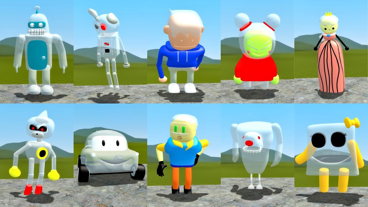 NEW 3D MEMES NEXTBOTS BUT THEY ARE OLD MEMES IN Garry's Mod