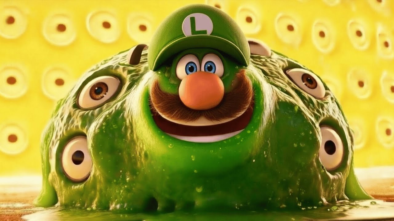 The Super Mario Bros. Movie but it's ruined by AI