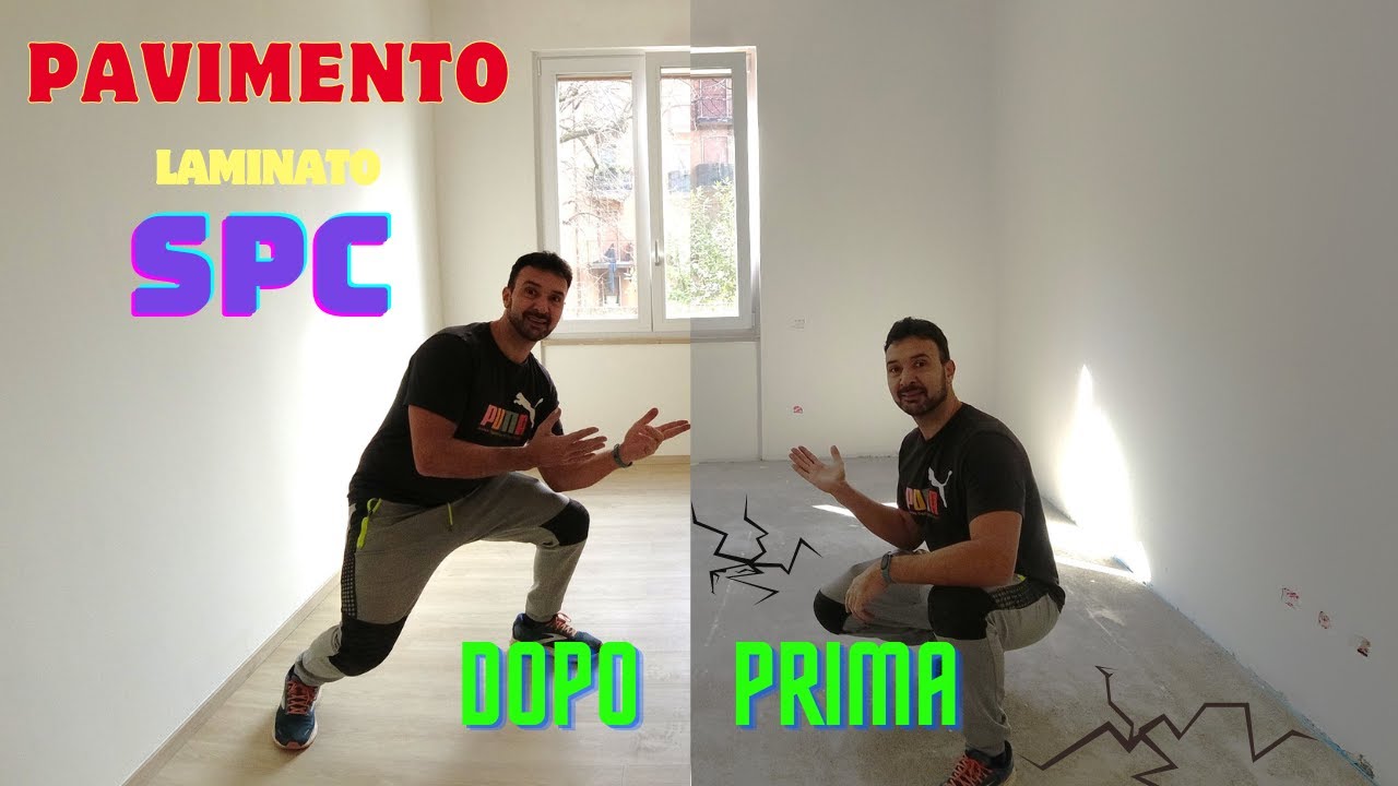 COME POSARE PAVIMENTO ON LAMINATO- FLOTTANTE IN  SPC - PVC  fai da te