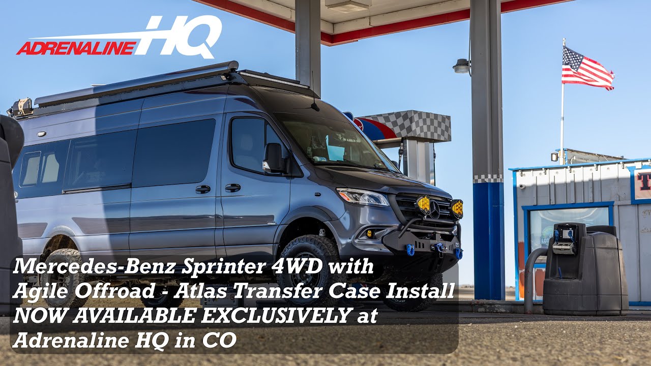 Раздаточная коробка Mercedes Sprinter Atlas — настоящая внедорожная раздаточная коробка и блокиру...