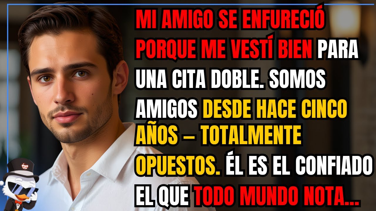 Mi amigo se enfureció porque me vestí bien para una cita doble. Somos amigos desde hace cinco...