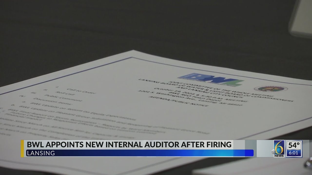 BWL appoints new internal auditor