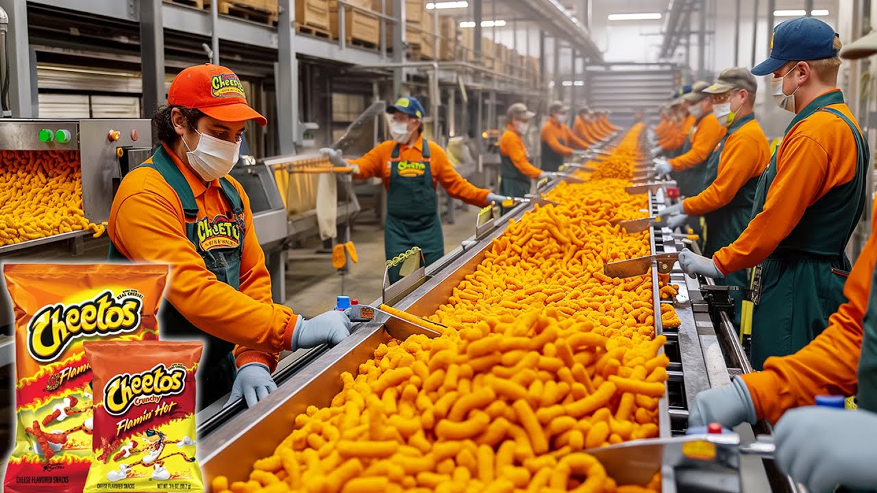 Как производят Cheetos на фабрике? Капитан Дискавери