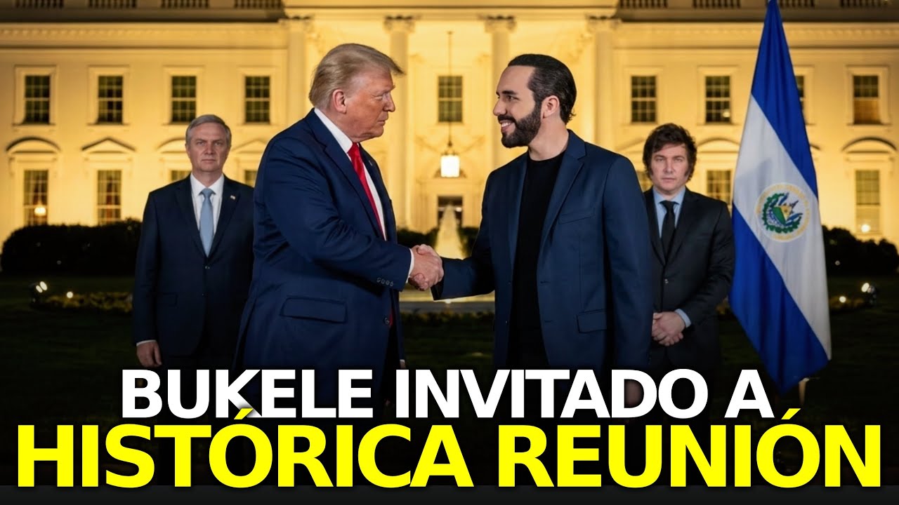 Trump Reúne Presidentes Clave ¡Bukele Entre Los Elegidos!