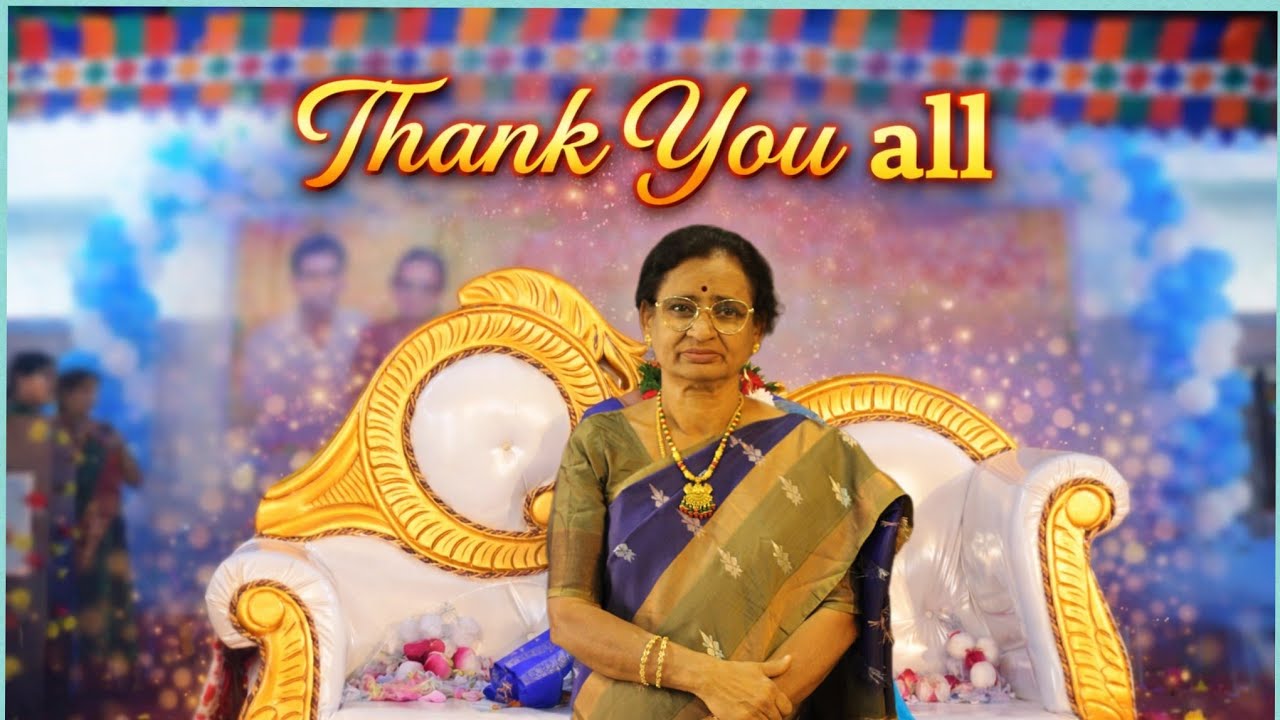 కృతజ్ఞతాభి వందనములు 