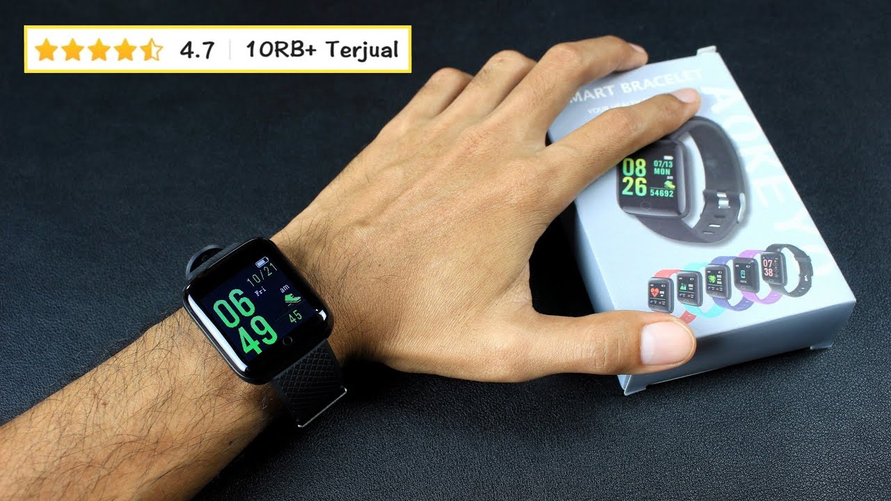 Kenapa Smartwatch ini laris banget❓Review SMARTWATCH 116 PLUS murah berkualitas dari AOKEYO