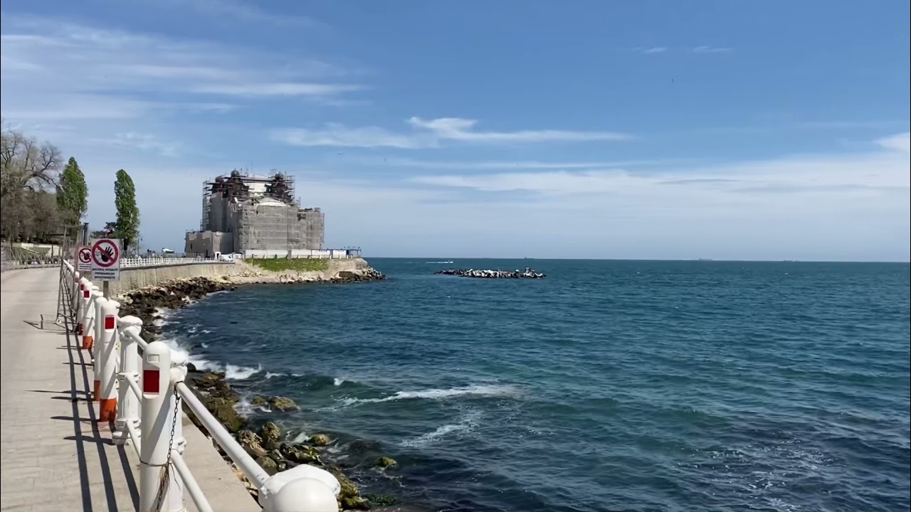 Plimbare pe faleza din Constanta