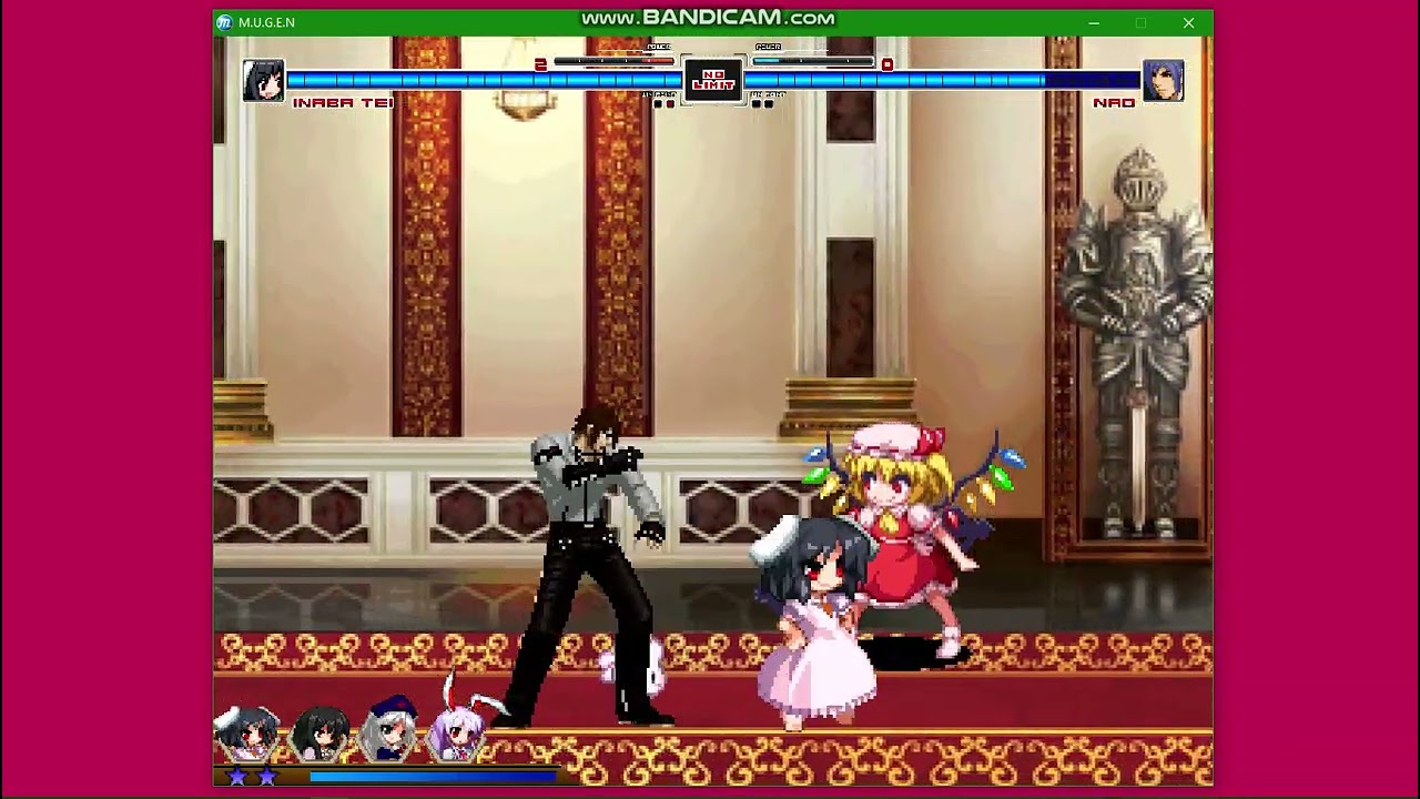 MUGEN BATTLE:Tewi Inaba VS Nao|MUGEN ALL STARS 1.1B🐰