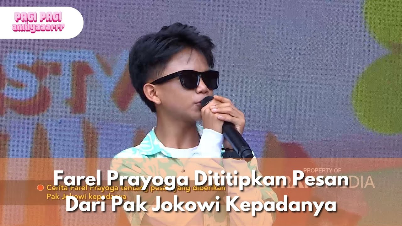 Farel Prayoga Dititipkan Pesan Dari Pak Jokowi Kepadanya - PAGI PAGI AMBYAR (17/2/25) P4