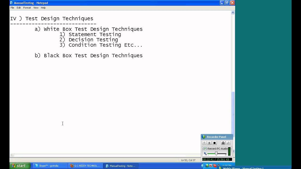 Software Test Design Techniques