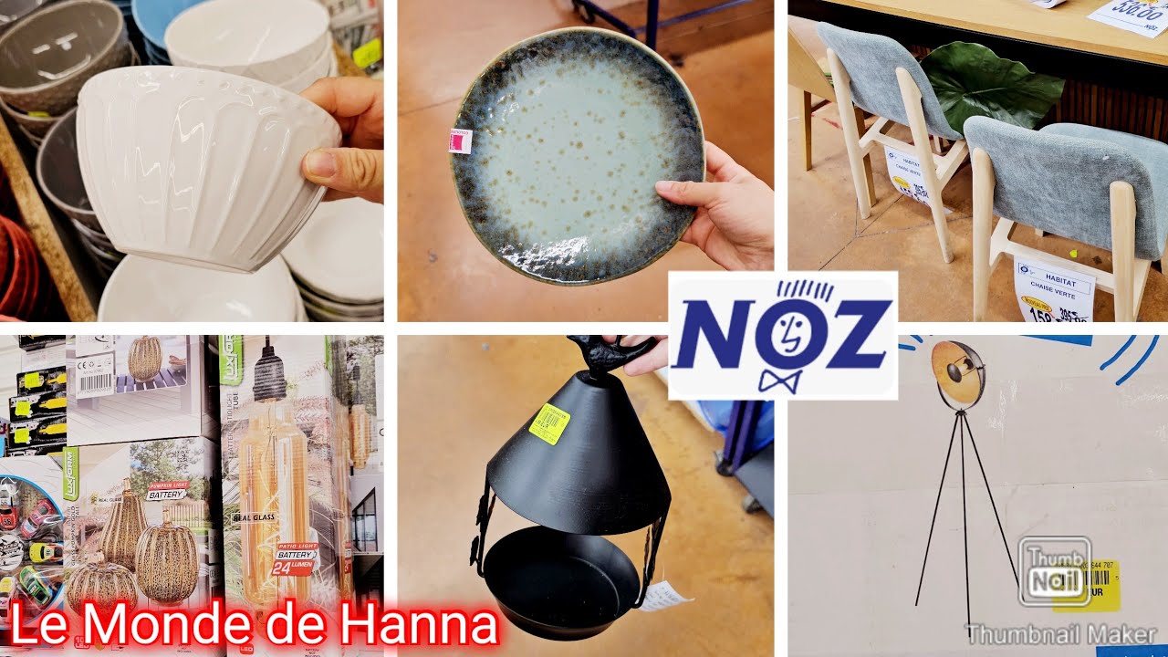 NOZ ARRIVAGES 11-07 MAISON 🏠  DÉCORATION VAISSELLE