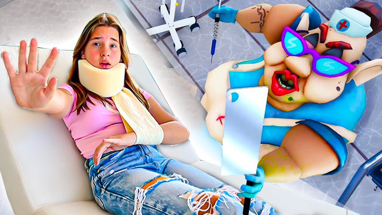 S'&Eacute;VADER D'UNE INFIRMI&Egrave;RE FOLLE DANS L'HOPITAL ROBLOX