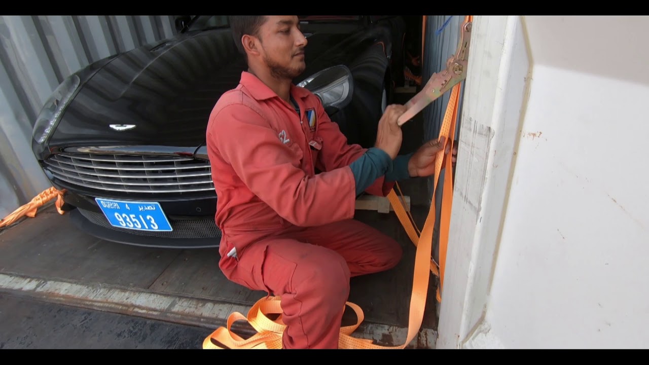 Car shipping from Dubai to Internationally via container shipment service