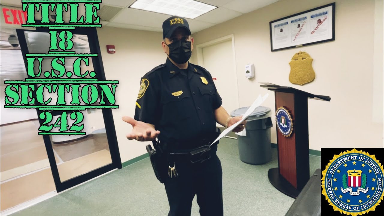 FBI FIELD OFFICE | CIVIL RIGHTS VIOLATION UNDER COLOR OF LAW STATEMENTS (FOLLOW UP)